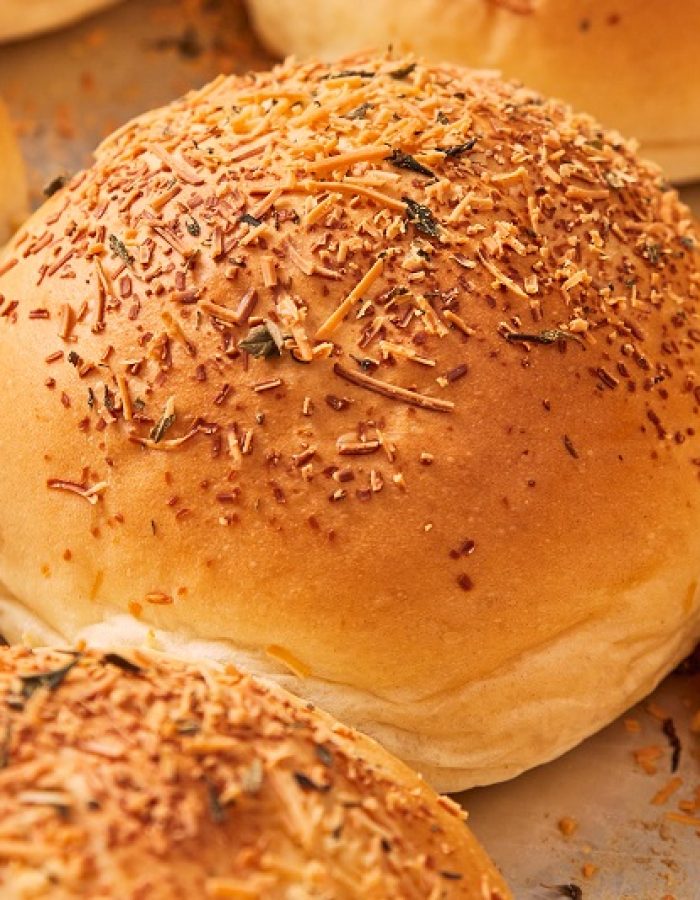 Pan hamburguesa brioche orégano parmesano